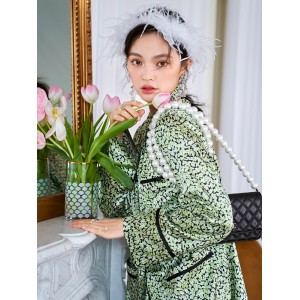 Pijama de seda de hielo de alta calidad para mujeres, nuevo de 2023, con pantalones largos de verano, de manga larga, para el hogar o para vestir, estilo net red hot