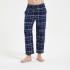 Nuevos pantalones de dormir de tela de lana para hombres en otoño e invierno, pantalones largos gruesos de gran tamaño y sueltos para el hogar exportados a Amazon.