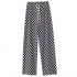 Nuevos pantalones de seda de algodón para dormir en 2023 para mujeres, pantalones largos y sueltos de talla grande para el verano, pantalones holgados de algodón artificial de alta cintura para celebridades en Internet.