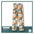 Pantalones de pijama para hombres de algodón para la primavera y el otoño, pantalones anchos de dibujos animados lindos para el hogar o para vestir