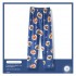 Pantalones de pijama para hombres de algodón para la primavera y el otoño, pantalones anchos de dibujos animados lindos para el hogar o para vestir