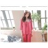 Nuevo seda-imitated batas tallas grandes mujer seda de hielo Sleeves pijamas para senoras
