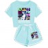 Camiseta de Taylor Swift para niños y niñas y pijama deportivo de pantalones cortos conjunto de Taylor Swift para niños