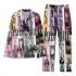 Moda Taylor Swift pijama talla extra Taylor Swift Star Style pijama set