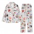 Taylor Swift 3D estampado digital pantalones de manga larga ropa para el hogar Taylor Swift traje de pijama para mujeres