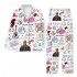 Traje de pijama estampado Taylor Swift traje de pijama de moda Taylor Swift sobrepeso grinch Star pijama