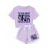 Camiseta de Taylor Swift para niños y niñas y pijama deportivo de pantalones cortos conjunto de Taylor Swift para niños