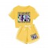 Camiseta de Taylor Swift para niños y niñas y pijama deportivo de pantalones cortos conjunto de Taylor Swift para niños