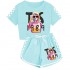 Taylor Swift camisetas para niños y niñas y pantalones cortos pijamas deportivos para niños 1989 Taylor Swift pijamas conjuntos