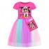 Taylor Swift chica falda corta Taylor Swift estrella Rainbow Lace falda Taylor Swift pijama con bolsa pequeña