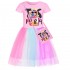 Taylor Swift chica falda corta Taylor Swift estrella Rainbow Lace falda Taylor Swift pijama con bolsa pequeña
