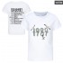 Taylor Swift chico y chica camiseta estampada de doble cara Taylor Swift pijama