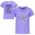 Taylor Swift chico y chica camiseta estampada de doble cara Taylor Swift pijama