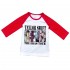 Taylor Swift camiseta de manga corta para niños pijama de manga corta de tres puntos