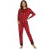 Pijama con estampado integral