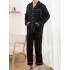 Pijama con cuello vuelto para hombre