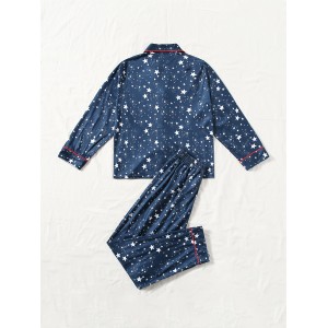 Conjunto de pijama de manga larga para niños