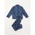 Conjunto de pijama de manga larga para niños