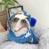 suéter de terciopelo de visón vestido de Navidad vestido de pijama de cachorro de mascota