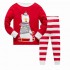 Pijamas de Navidad para niños 100% algodón 3-8T