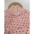 VS pink polka dot senior suave y agradable para la piel ropa de dormir para mujer de manga larga