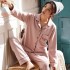 Pijamas de algodón puro fresh y Encantador conjunto de pijamas de algodón