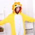 suave disfraz Leones encantadores pijamas para unisex franela onesies Costumes baratos Dibujos animados pjs