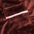Conjuntos de pijamas y batas de terciopelo de coral grueso cómodo franela pijamas para hombre y senoras