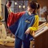 Traje de pijama de camisón de franela de dos piezas cálido y grueso para mujer