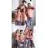 Pijama de padres e hijos, pantalones de manga larga, ropa familiar, servicio a domicilio de dibujos animados