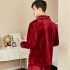 traje de pijama de invierno franela para hombre