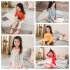 Encantador niñas lounge pijamas set para primavera Lindo cómodo Pjs para niños