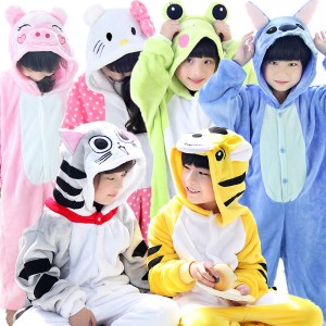 ninos dinosaurio animales manga larga pijamas cómodo franela gemelos onesies lounge pijamas