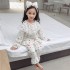 stich leopard Impresión pijama de niña traje para caes y invierno Dibujos animados ninos pijamas Encantador pijamas