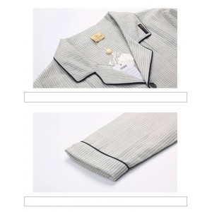 algodón Manga larga pijamas hombre primavera para caes Cómodo