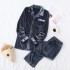 para caes y invierno puro algodón par cardigan pijamas más suaves, pijamas casuales de terciopelo dorado para senoras y hombre
