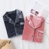 para caes y invierno puro algodón par cardigan pijamas más suaves, pijamas casuales de terciopelo dorado para senoras y hombre