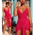 Lujo Tirantes sexy ropa de dormir cómodo pecho bajo Bata de noche