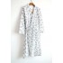 Primavera Verano Otoño Bata de hombre 100% de gasa de algodón Larga hoja de noche Ropa de noche de Kimono Ropa de casa Ropa de baño de noche