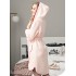 Bata de Kimono con Capucha para Mujeres de Talla Grande