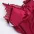 Sexy seda de hielo Bride batas con Breast Cushion para primavera y verano