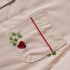 Pijamas de algodón puro de talla grande para mujer de manga larga Impresióned algodón pijamas más suaves