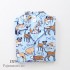 Manga largaPure algodón Wool Pijama set hombre para primavera baratos cómodo set de pareja pjs algodón