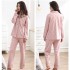 Nuevo ocio puro algodón wopijamas de hombre para senoras Manga largamujer 'dos ​​sets pjs para primavera