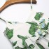 verano algodón pijamas sexy sling pijamas algodón, Encantador para senorass plant Impresión nightVestido
