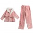 gran invierno franela calentar terciopelo pijamas para chicas