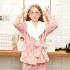 gran invierno franela calentar terciopelo pijamas para chicas